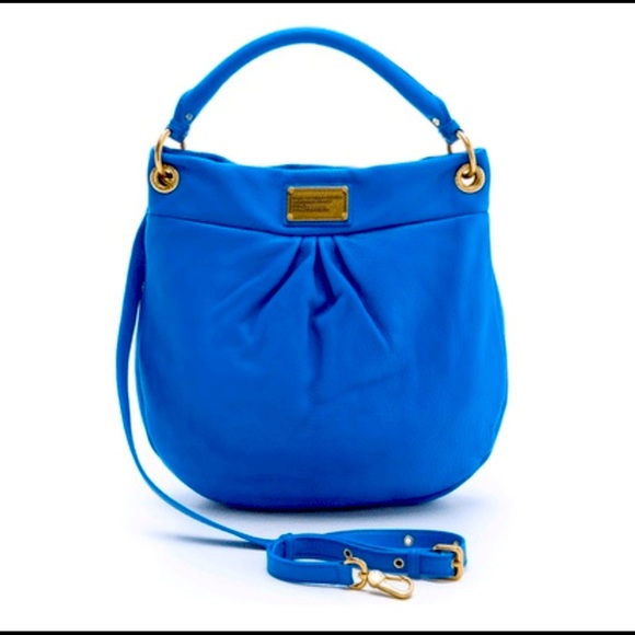 Marc By Marc Jacobs Handbags - Marc by Marc jacobs Hillier Q hobo blue lemonade